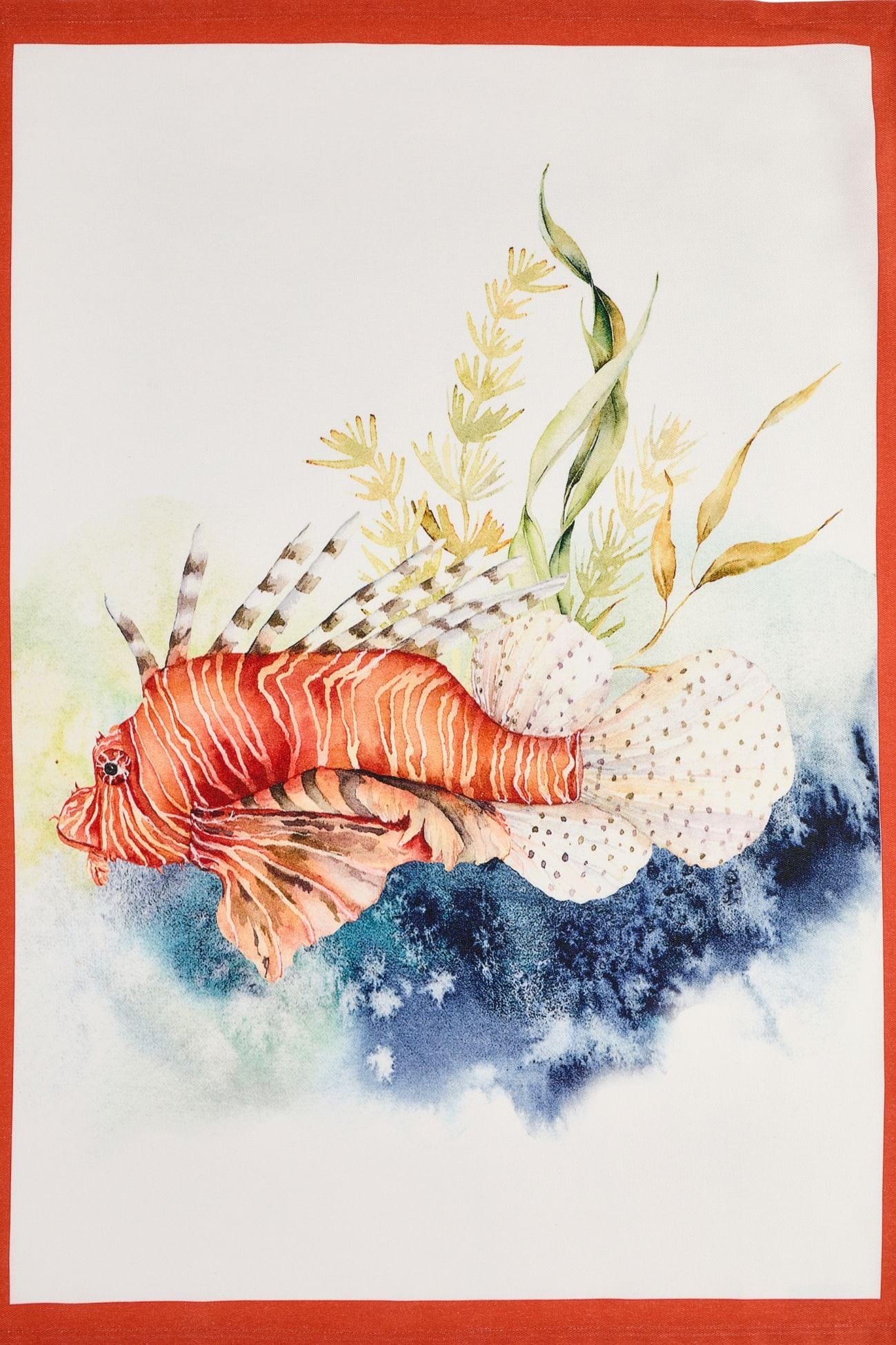 Nuvole di Stoffa Nautilus Nautilus - Canovaccio in cotone in stile marinaro con carpa | Nuvole di Stoffa