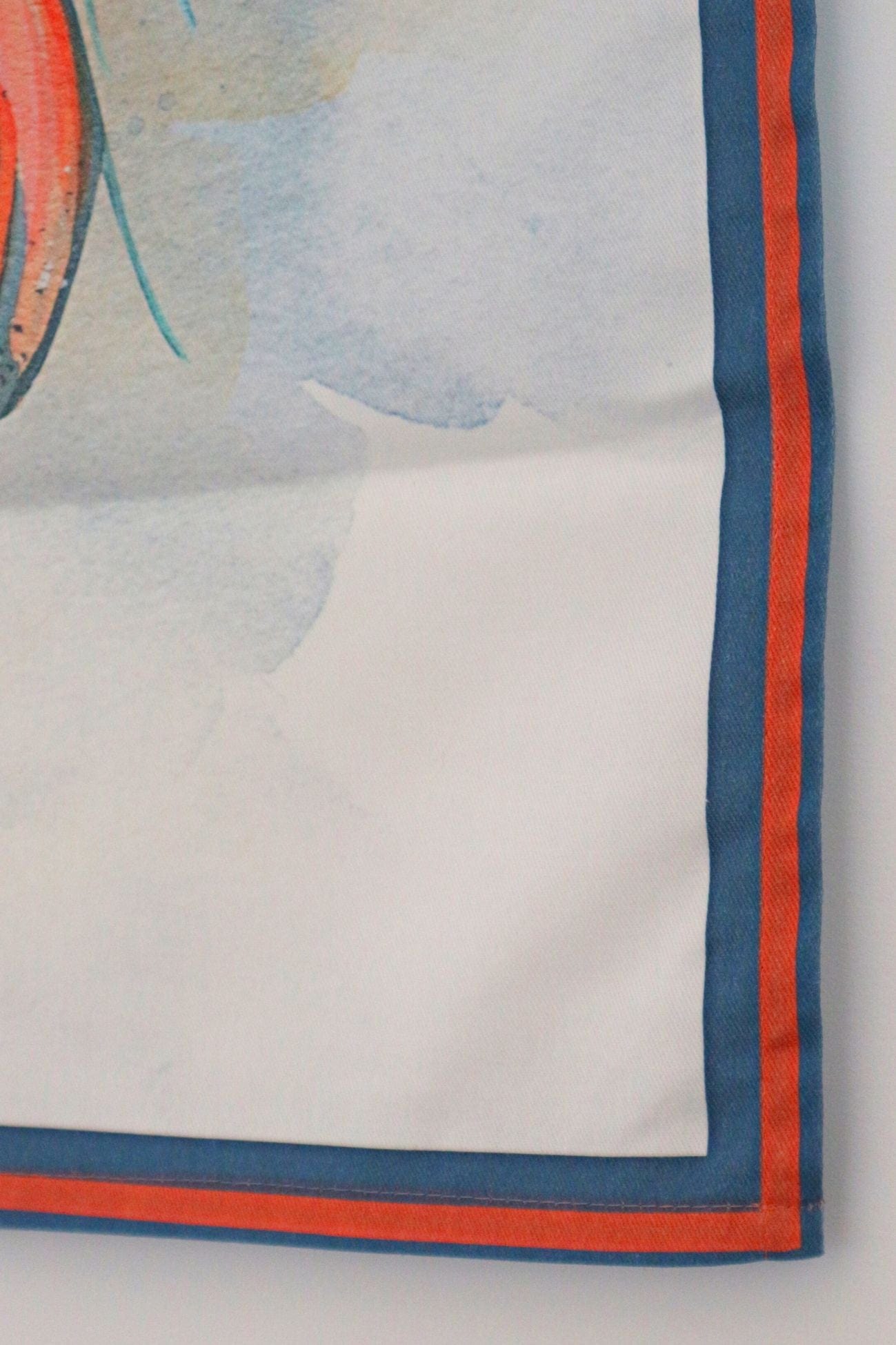 Nuvole di Stoffa Nautilus Nautilus - Canovaccio in cotone in stile marinaro con medusa | Nuvole di Stoffa