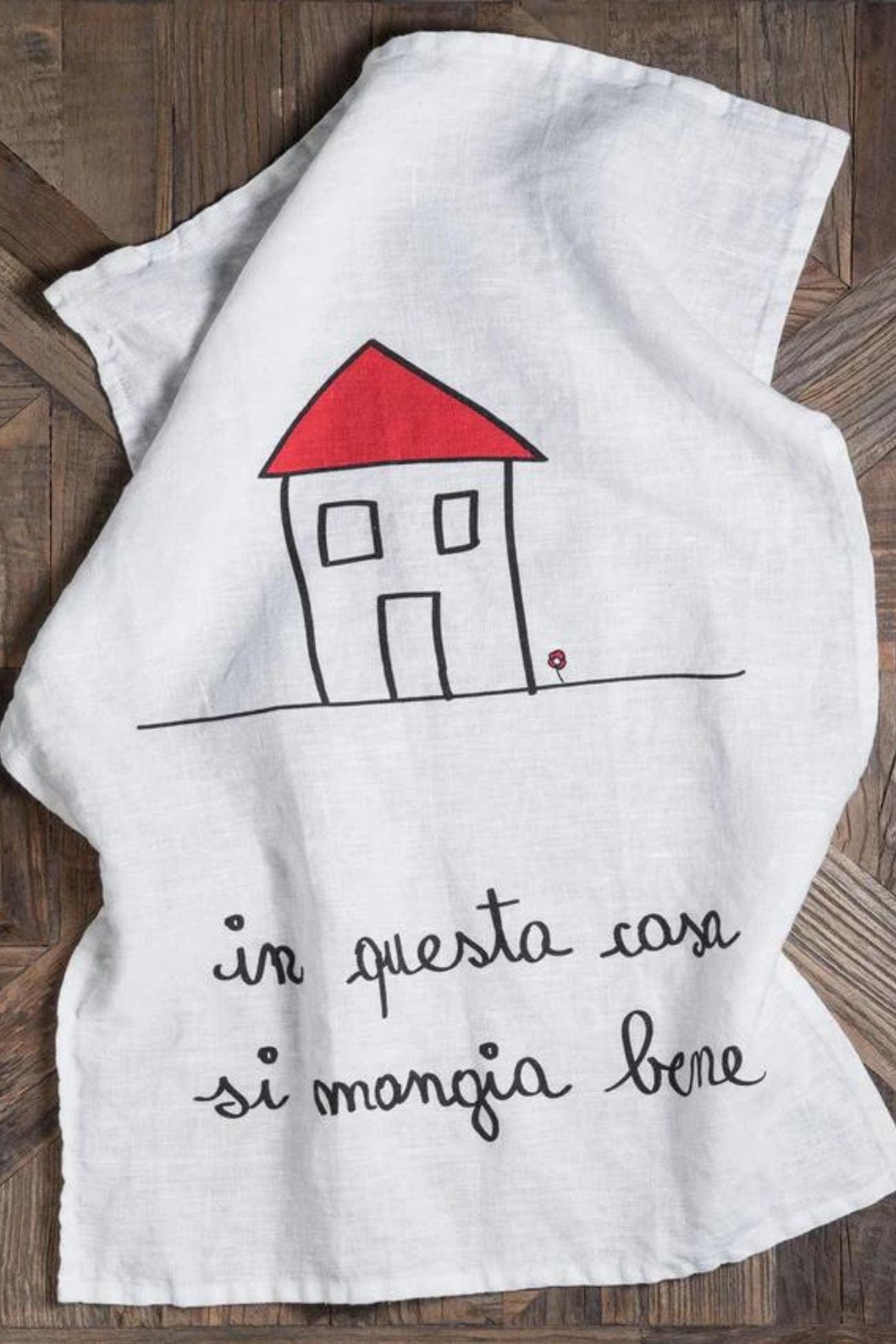 Simple Day In Questa Casa Si Mangia Bene In Questa Casa Si Mangia Bene - Canovaccio in puro lino In questa casa si mangia bene | Simple Day