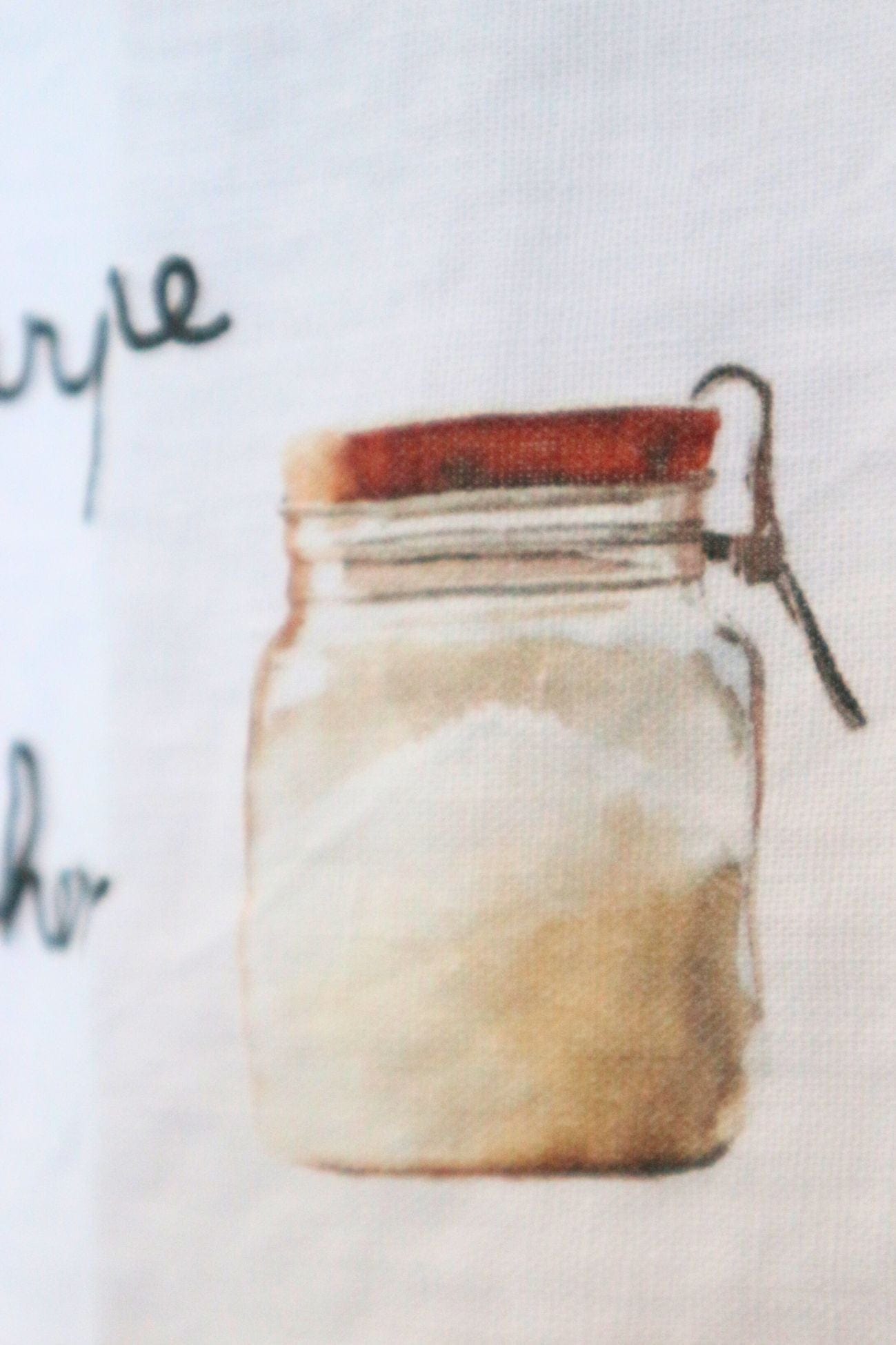 Simple Day Tiramisù Oggi Cucino Io - Canovaccio in lino Tiramisù | Simple Day