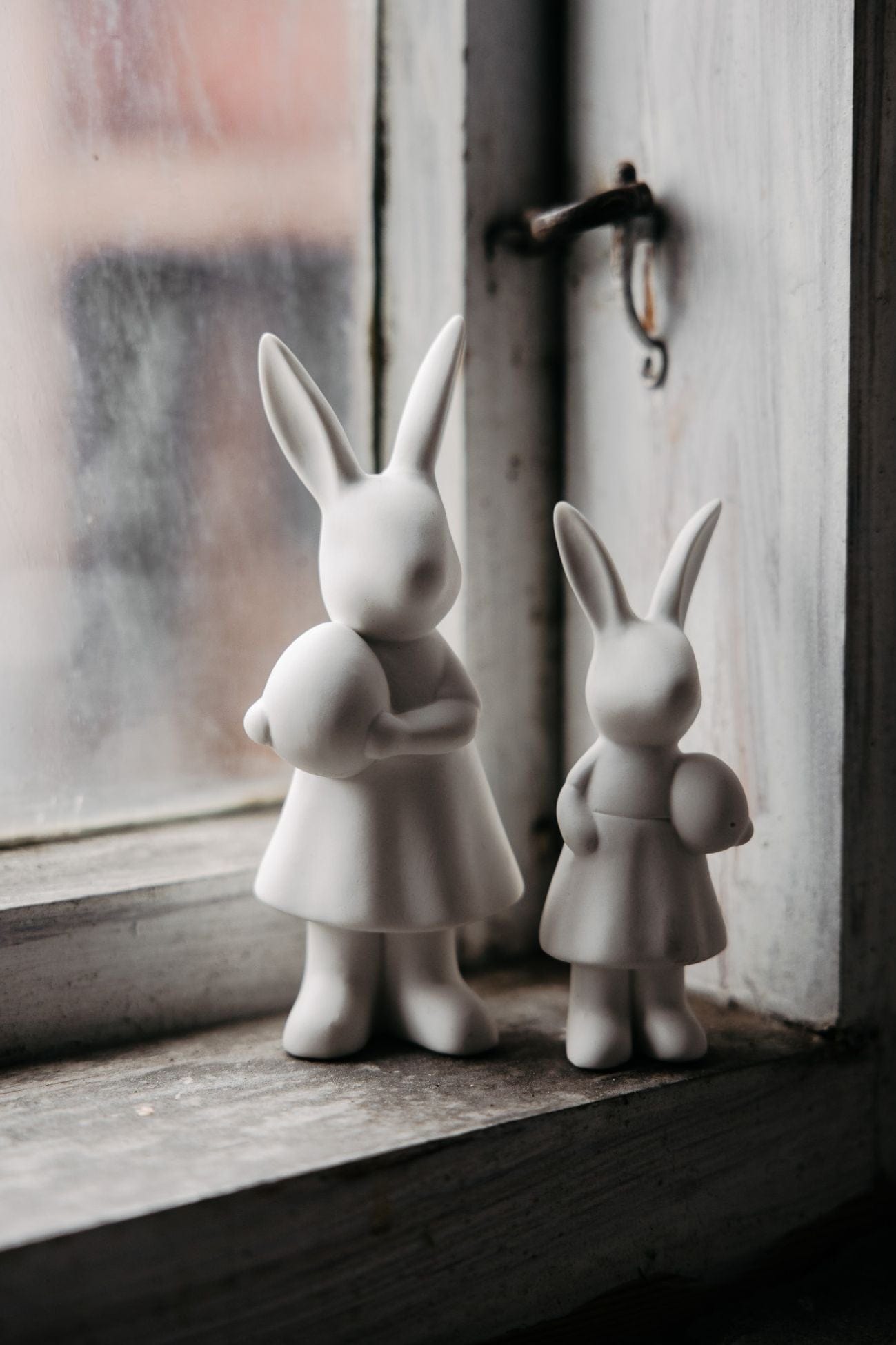 Storefactory Scandinavia Alice Alice - Coniglietto decorativo pasquale in ceramica bianca | Storefactory Scandinavia