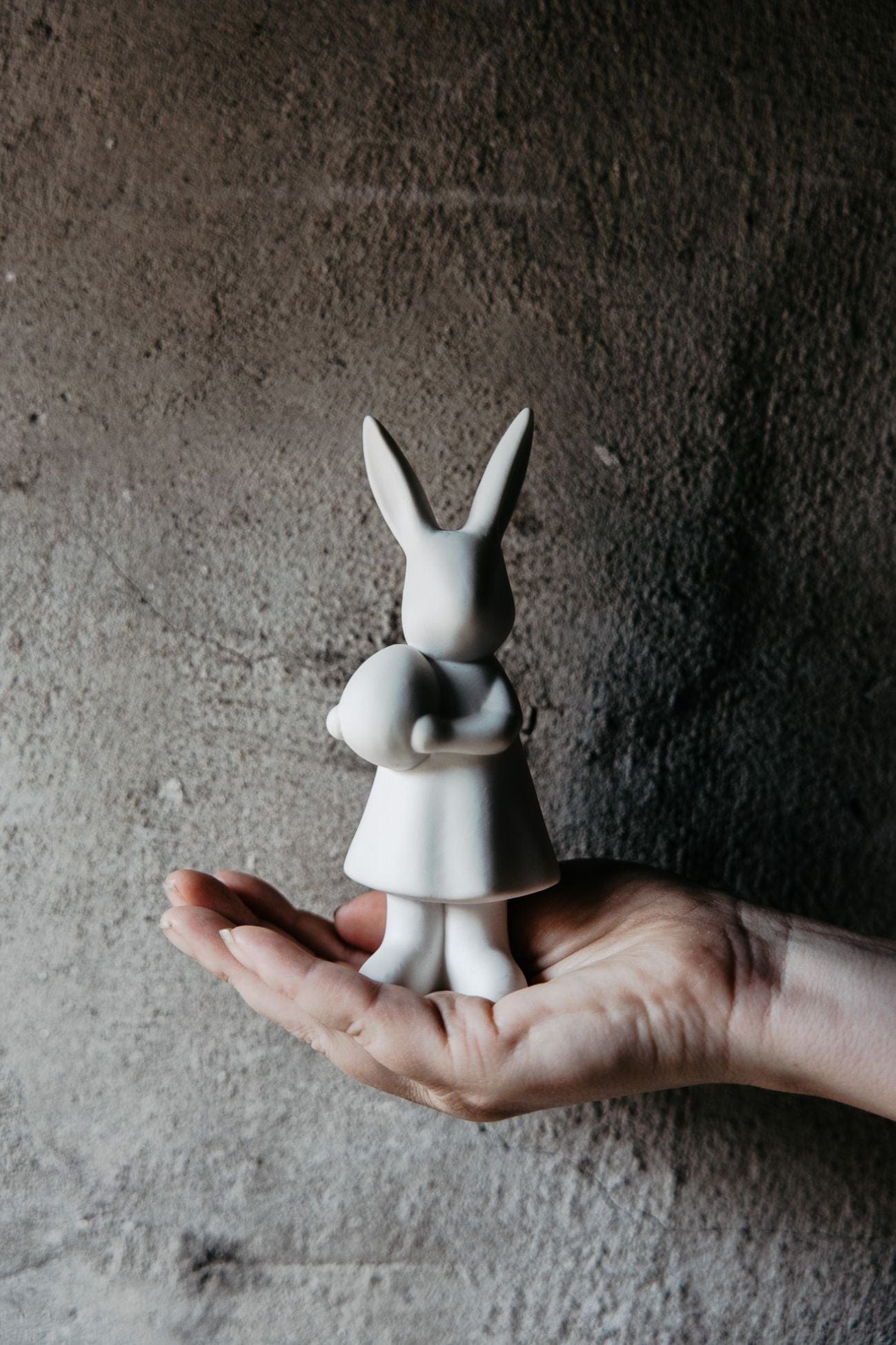 Storefactory Scandinavia Alice Alice - Coniglietto decorativo pasquale in ceramica bianca | Storefactory Scandinavia