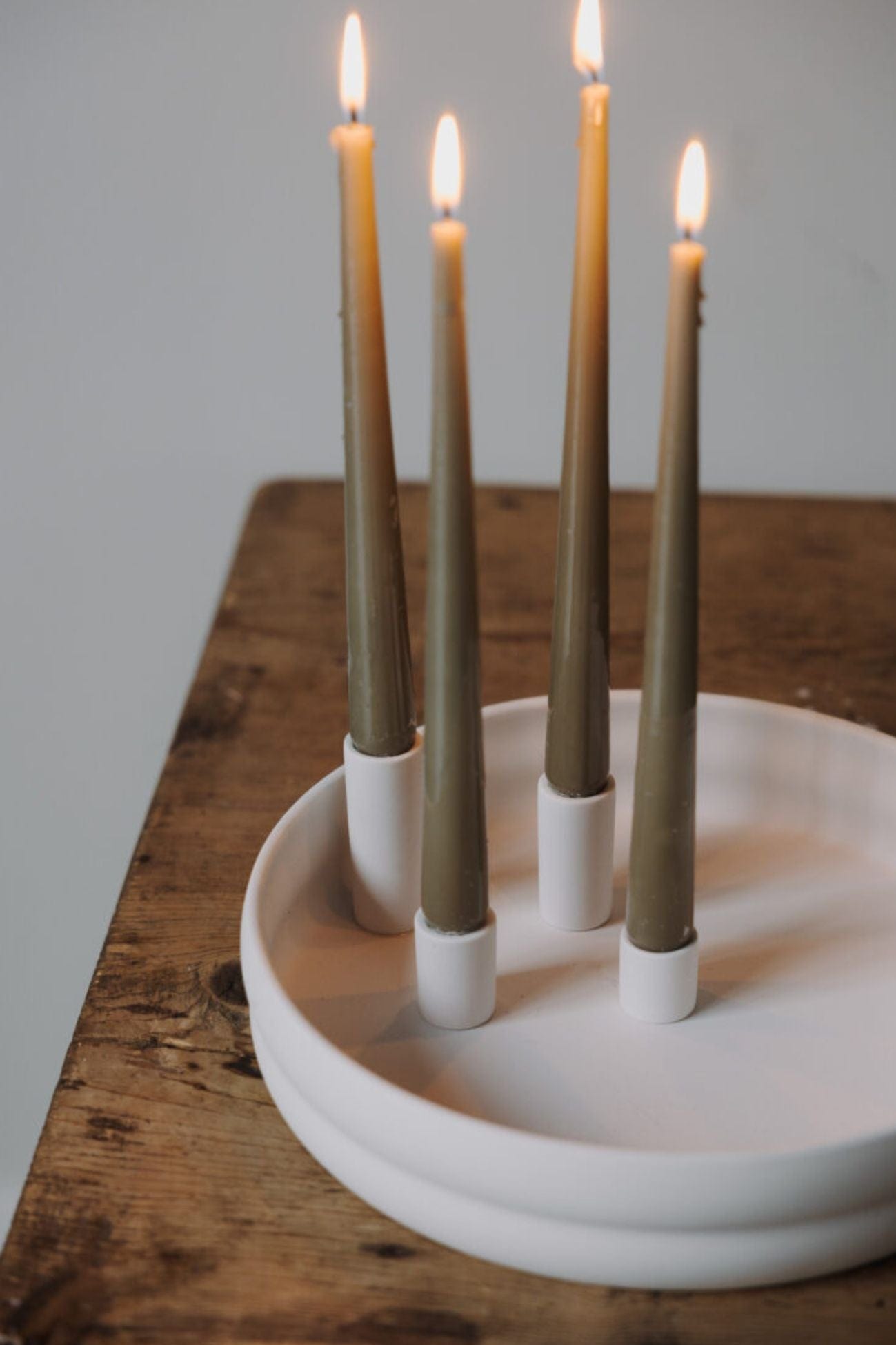 Storefactory Scandinavia Bolmen Bolmen - Portacandele di design in ceramica opaca bianca | Storefactory Scandinavia