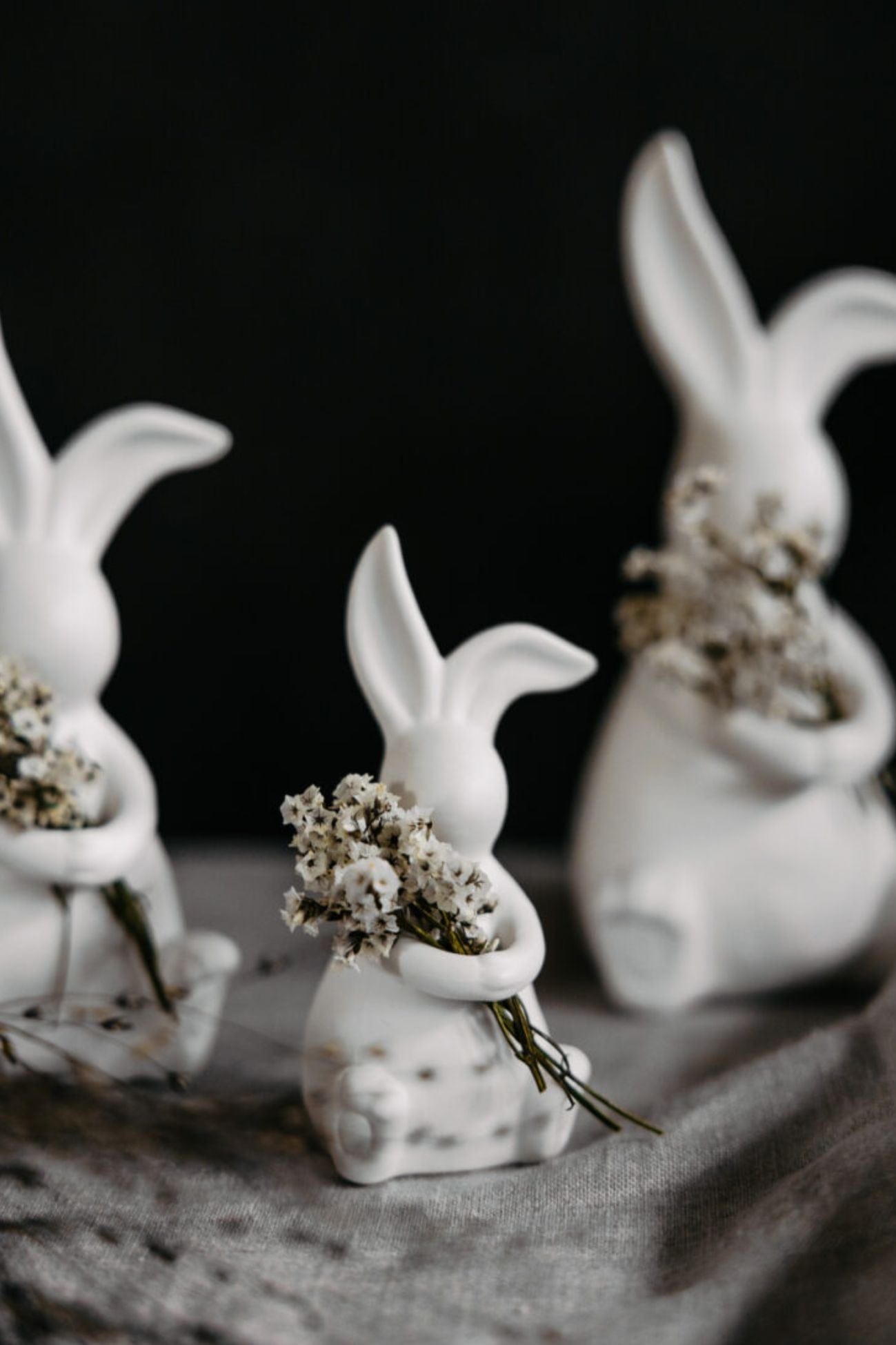 Storefactory Scandinavia Elias Elias - Coniglietto decorativo pasquale in ceramica bianca | Storefactory Scandinavia Piccolo