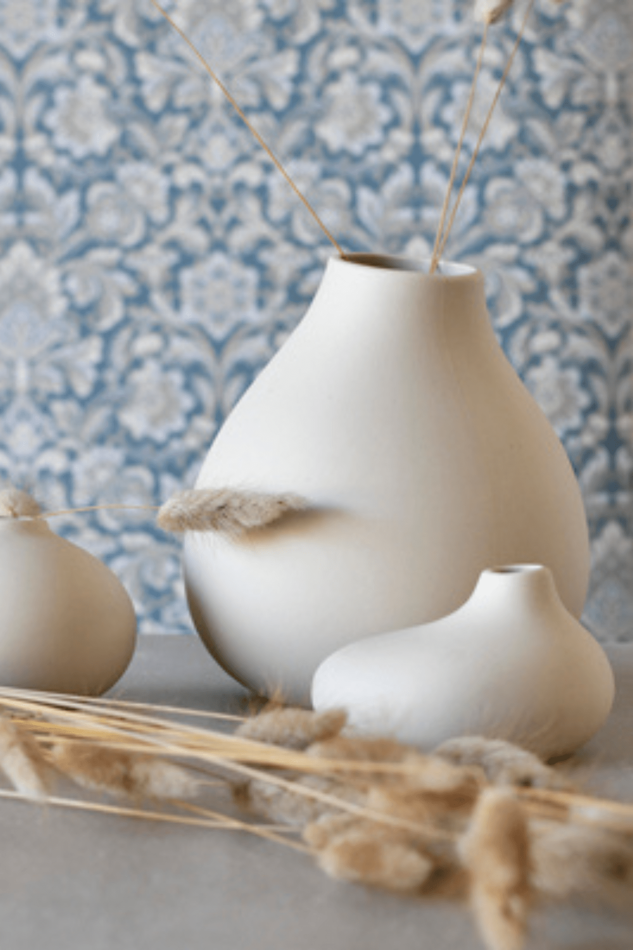 Storefactory Scandinavia Kalla Vaso di design piccolo in ceramica beige