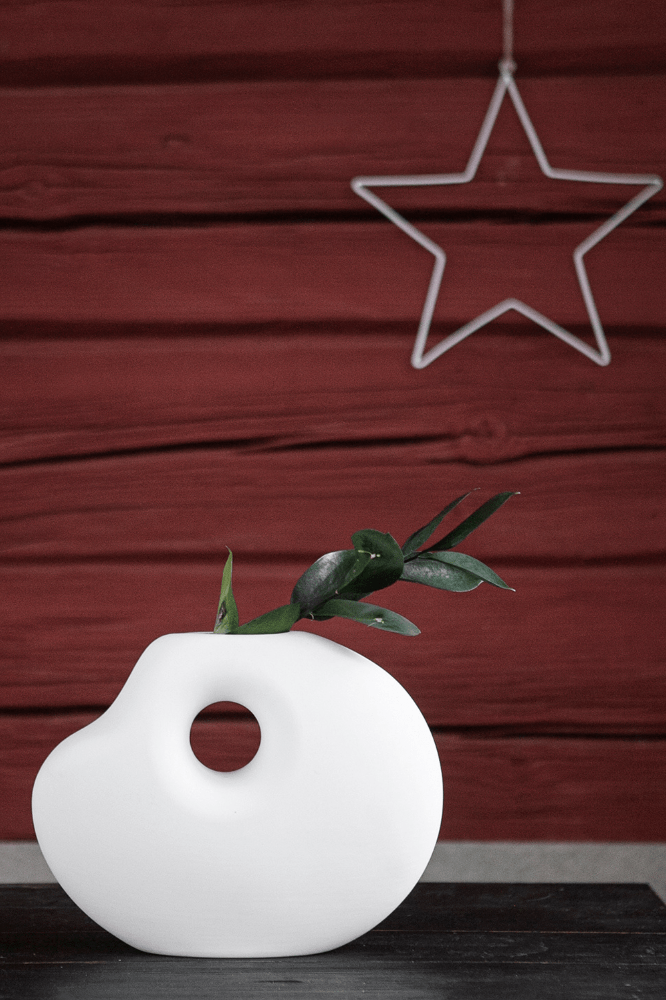 Storefactory Scandinavia Lunden Vaso di design in ceramica bianca opaca