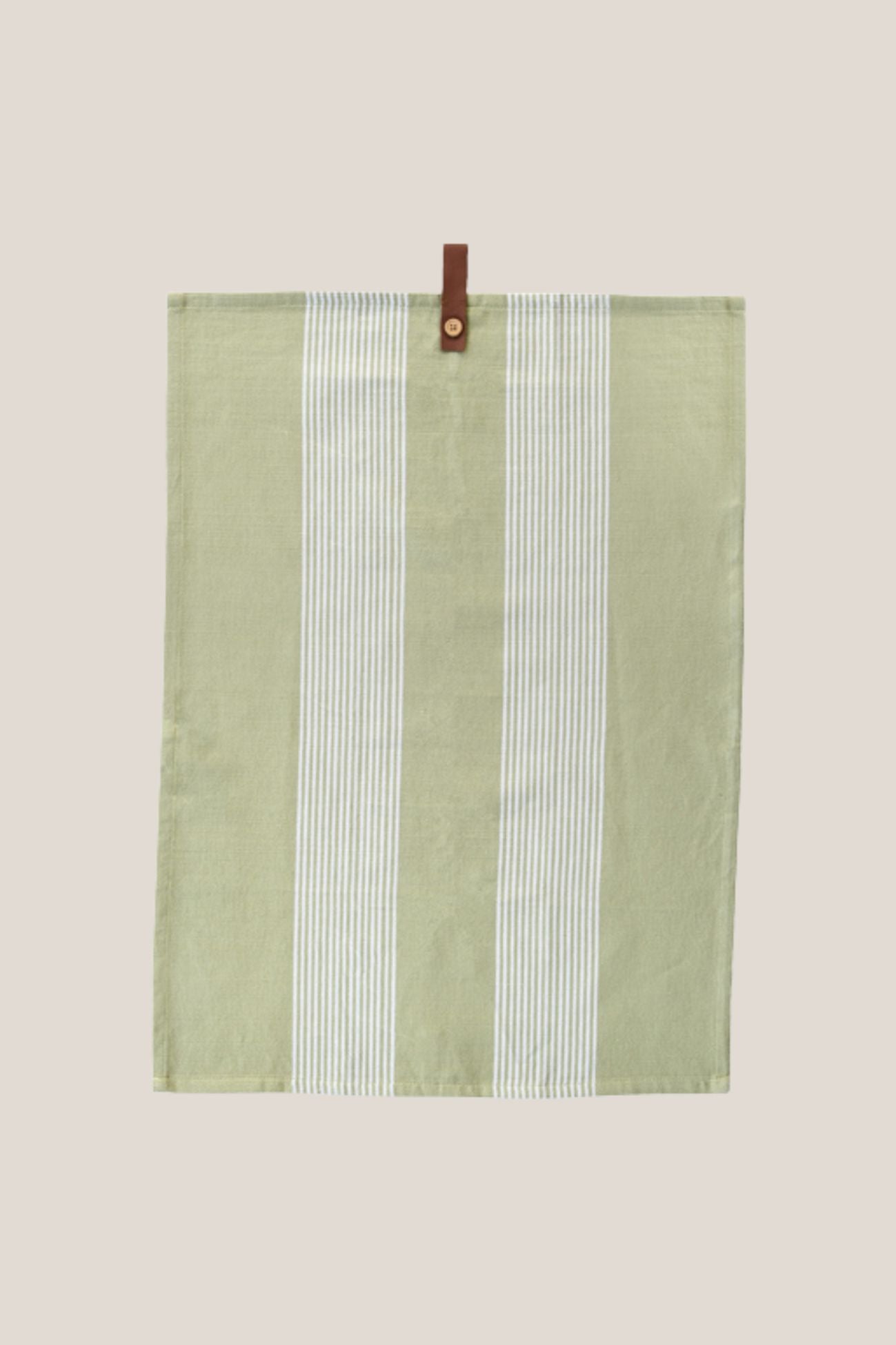 Storefactory Scandinavia Utveda Utveda - Strofinaccio in cotone biologico verde/bianco | Storefactory Scandinavia