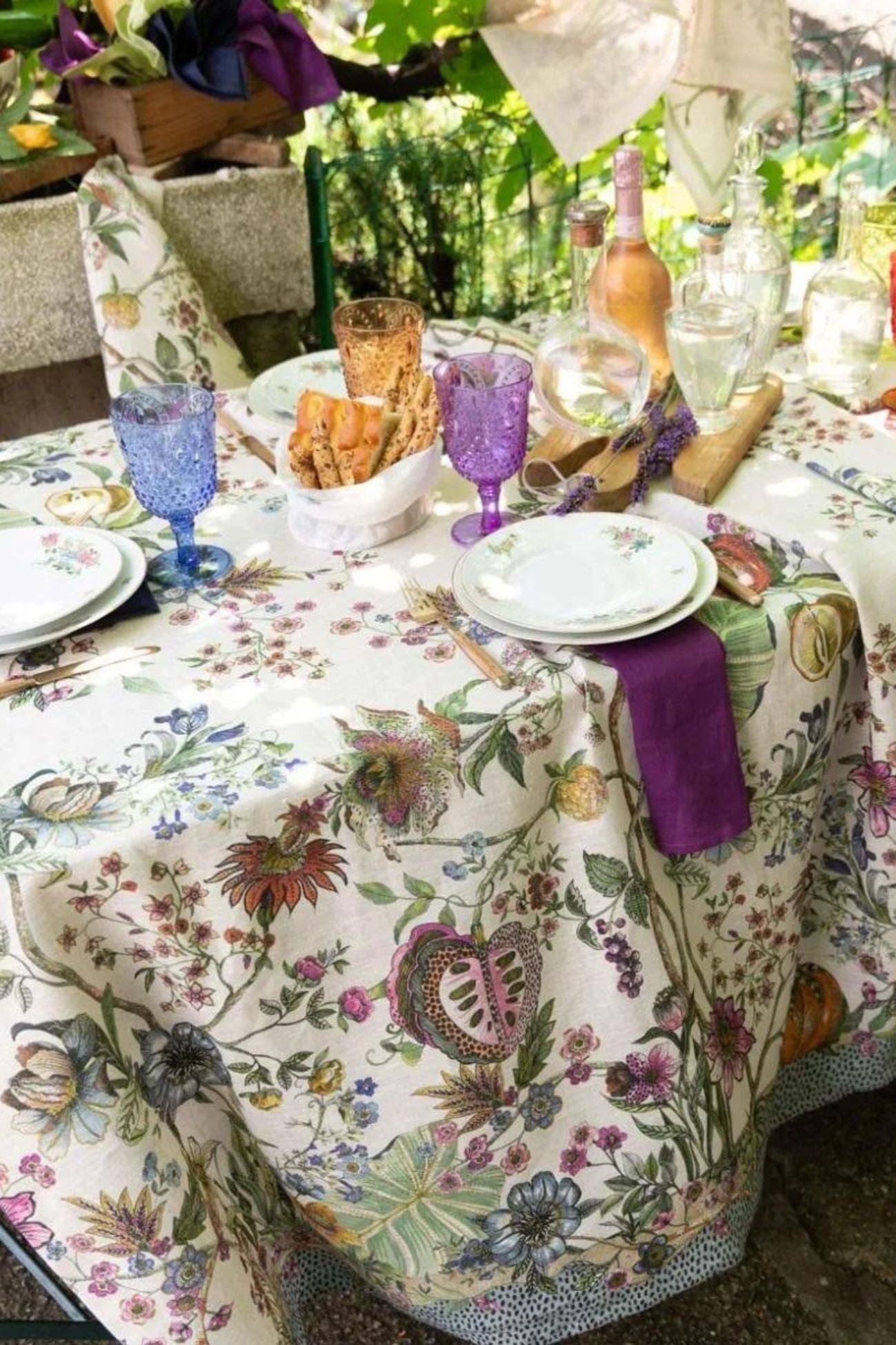 Tessitura Toscana Telerie Biloba Biloba - Biloba - Tovaglia in puro lino varie misure | Tessitura Toscana Telerie