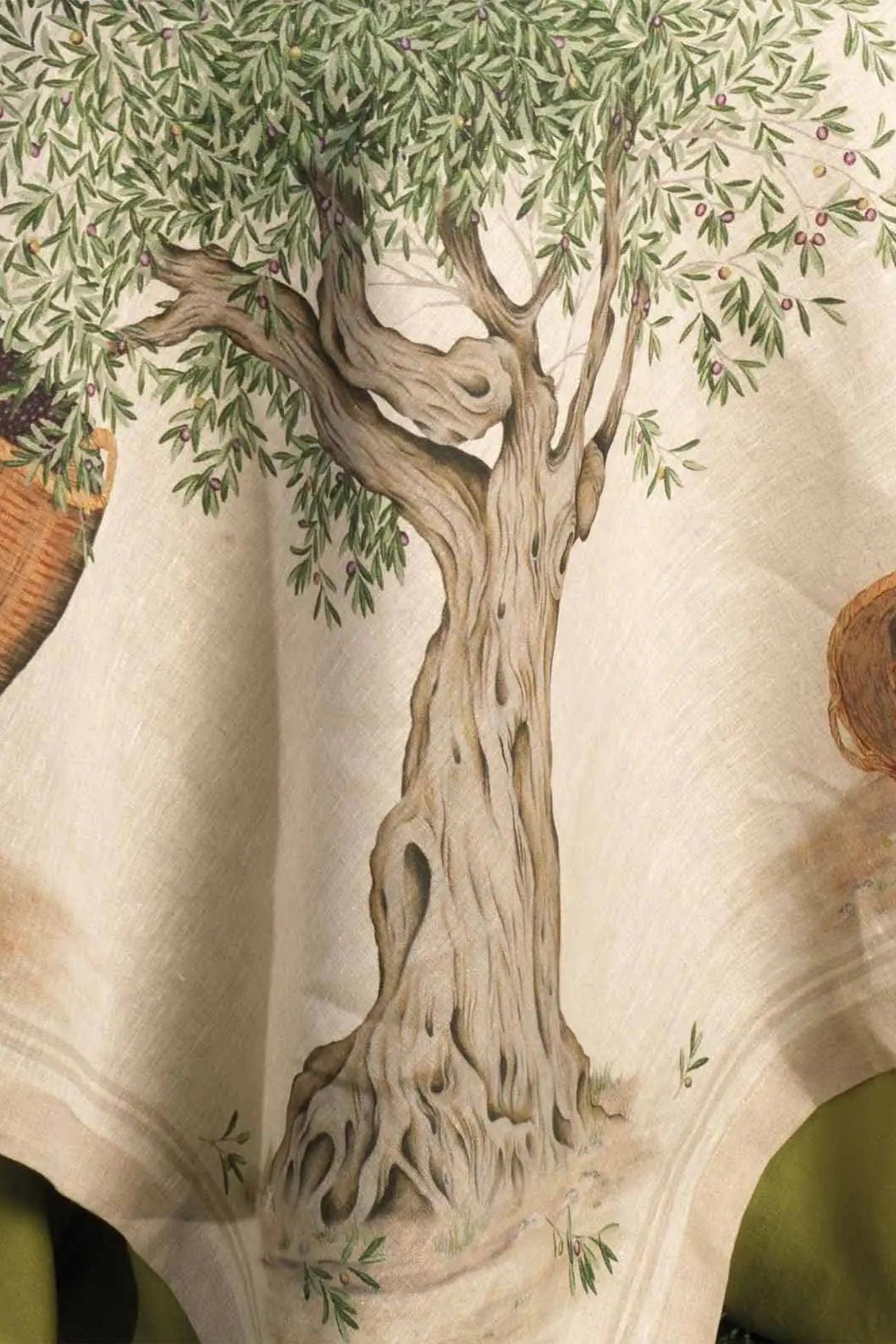 Tessitura Toscana Telerie D.O.P. D.O.P. - Tovaglia in puro lino con orlo semplice varie misure | Tessitura Toscana Telerie