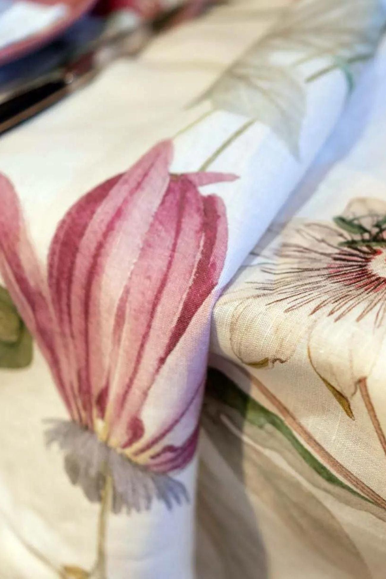 Tessitura Toscana Telerie Granadilla Granadilla - Tovaglia in puro lino con orlo semplice varie misure | Tessitura Toscana Telerie