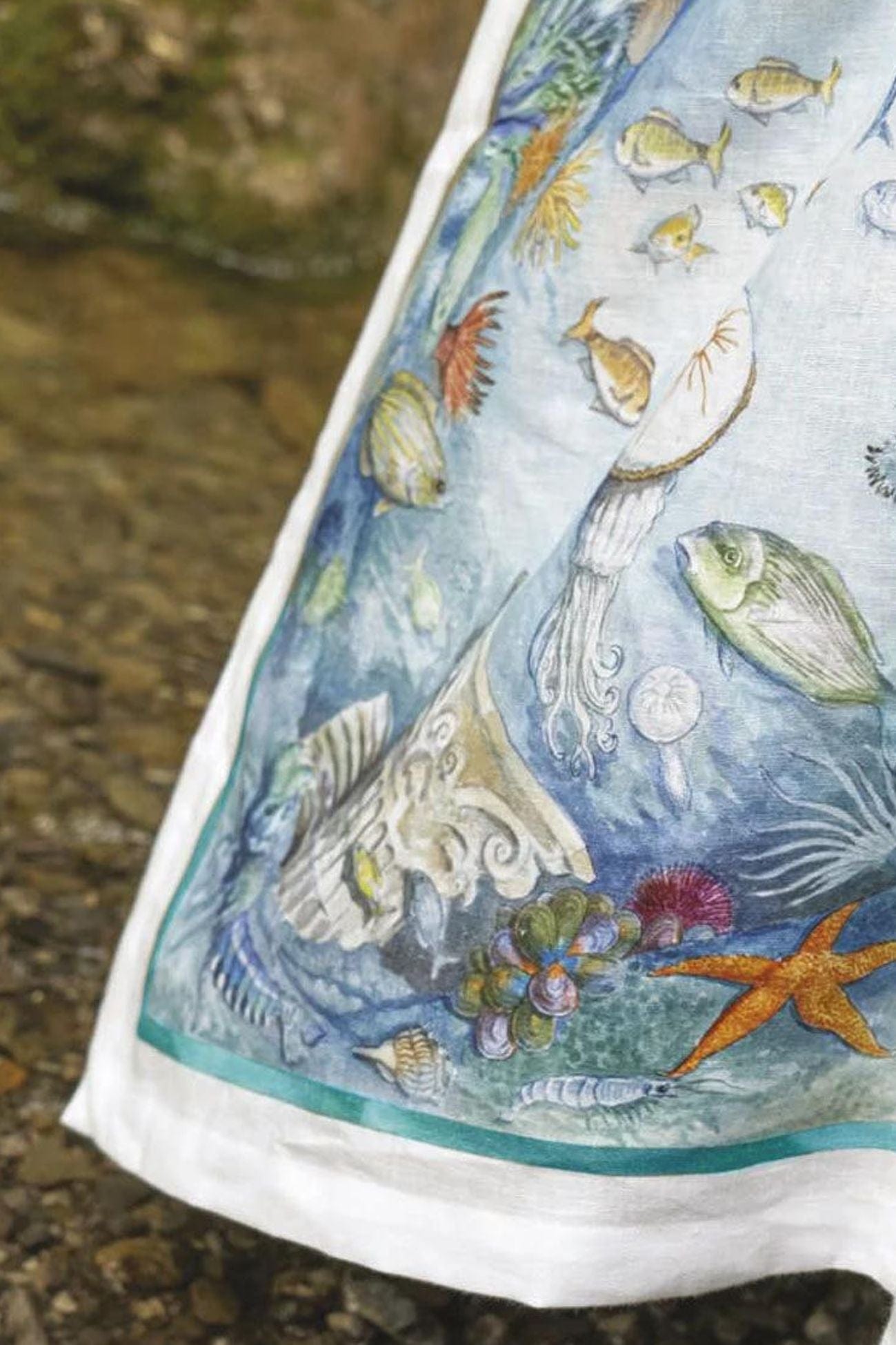 Tessitura Toscana Telerie Isuela Isuela - Tovaglia in puro lino con orlo semplice varie misure | Tessitura Toscana Telerie