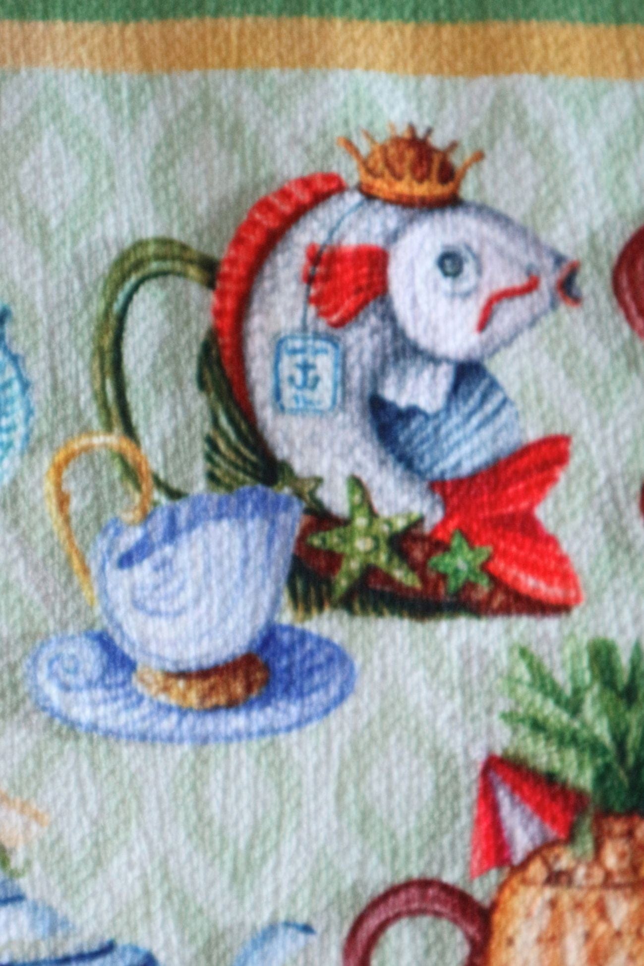 Tessitura Toscana Telerie Teabreak Teabreak - Set di 2 tovagliette americane in tessuto stampate | Tessitura Toscana Telerie