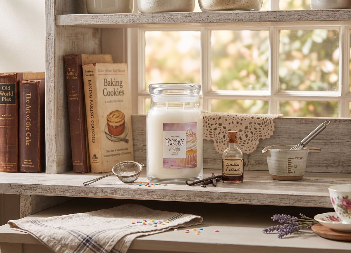Vanilla Cupcake Jar Candle