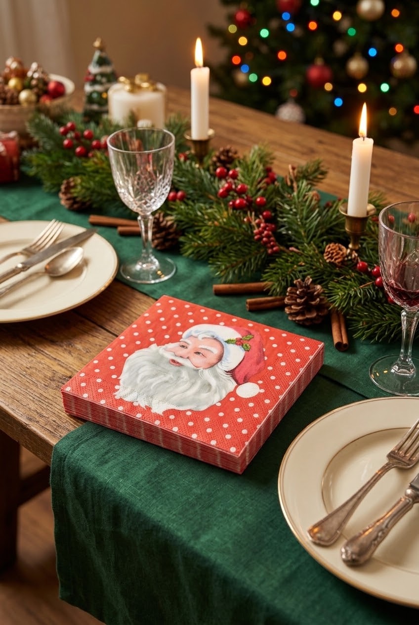 Santa Claus Paper Napkins