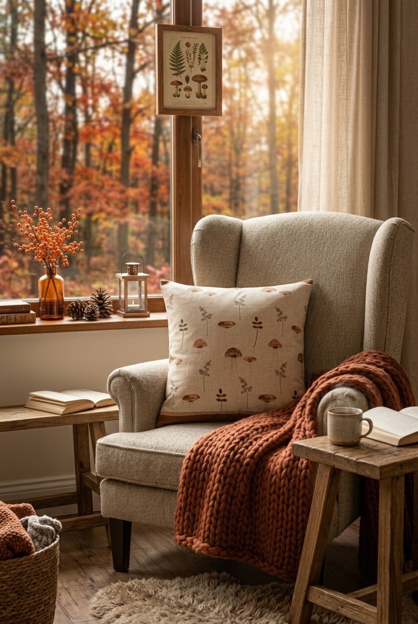 Little Fall Jewels Cushion